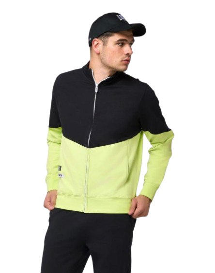 MEN'S MOCHK NECK HOODIE & NON-SWEAT SUIT WITH ZIPPER AND COLLAR